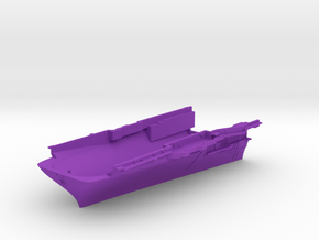 1/700 Bon Homme Richard (CVA-31) Bow Waterline in Purple Smooth Versatile Plastic