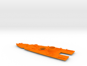 1/600 USS Nevada (1944) Stern Deck in Orange Smooth Versatile Plastic