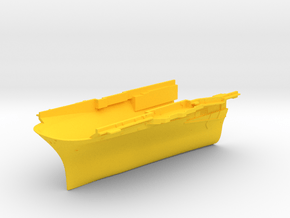1/700 CVS-10 USS Yorktown Bow in Yellow Smooth Versatile Plastic