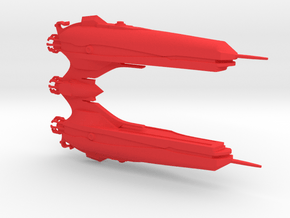 1/7000 Chargh Class in Red Smooth Versatile Plastic