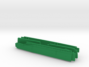 1/700 HMS Queen Mary Midships Rear Waterline in Green Smooth Versatile Plastic