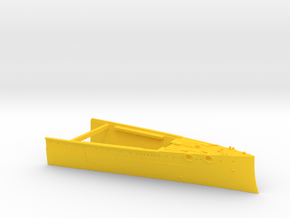 1/600 HMS Queen Mary Bow Waterline in Yellow Smooth Versatile Plastic