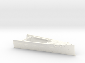 1/700 HMS Queen Mary Bow Waterline in White Smooth Versatile Plastic