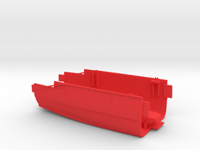 1/700 HMS Queen Mary Midships Rear in Red Smooth Versatile Plastic
