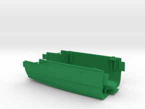 1/700 HMS Queen Mary Midships Rear in Green Smooth Versatile Plastic