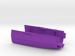 1/600 HMS Queen Mary Midships Front in Purple Smooth Versatile Plastic