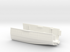 1/700 HMS Queen Mary Midships Front in White Smooth Versatile Plastic