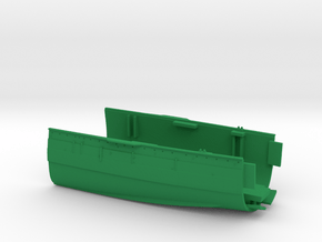 1/700 HMS Queen Mary Midships Front in Green Smooth Versatile Plastic