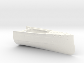 1/600 HMS Queen Mary Bow in White Smooth Versatile Plastic