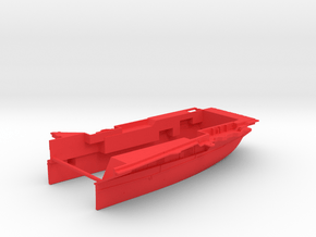 1/600 CVS-10 USS Yorktown Stern Waterline in Red Smooth Versatile Plastic