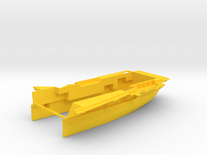 1/600 CVS-10 USS Yorktown Stern Waterline in Yellow Smooth Versatile Plastic