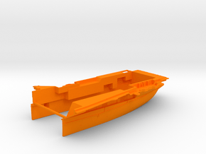 1/600 CVS-10 USS Yorktown Stern Waterline in Orange Smooth Versatile Plastic