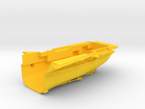 1/700 CVS-10 USS Yorktown Stern in Yellow Smooth Versatile Plastic