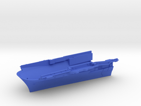 1/600 CVS-10 USS Yorktown Bow Waterline in Blue Smooth Versatile Plastic
