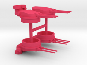 1/700 RN Giulio Cesare Main Armament in Pink Smooth Versatile Plastic