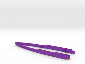 1/600 A-H Battle Cruiser Design Ia Stern in Purple Smooth Versatile Plastic