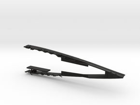 1/700 A-H Battle Cruiser Design Ia Bow in Black Smooth Versatile Plastic