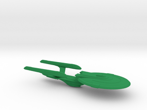 Obena Class (USS Archimedes) / 15.2cm - 6in in Green Smooth Versatile Plastic