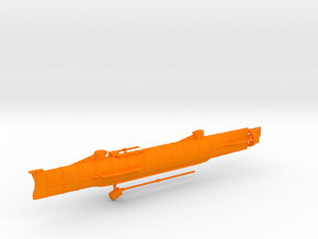 1/100 CSS H. L. Hunley in Orange Smooth Versatile Plastic
