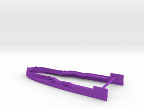 1/600 Lyon (1915) Stern Waterline in Purple Smooth Versatile Plastic