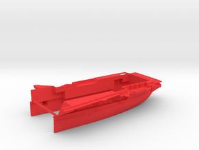 1/600 CVS-9 USS Essex Stern Waterline in Red Smooth Versatile Plastic