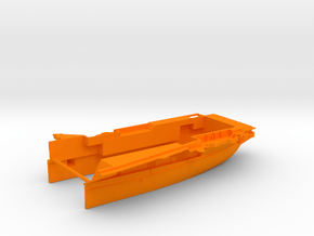 1/600 CVS-9 USS Essex Stern Waterline in Orange Smooth Versatile Plastic