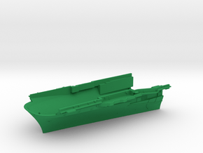 1/600 CVS-9 USS Essex Bow Waterline in Green Smooth Versatile Plastic