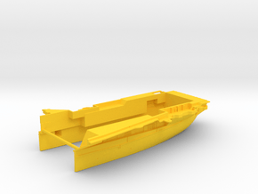 1/700 CVS-9 USS Essex Stern Waterline in Yellow Smooth Versatile Plastic