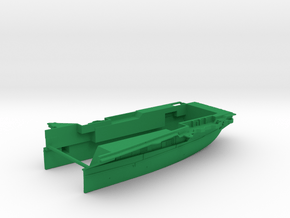 1/700 CVS-9 USS Essex Stern Waterline in Green Smooth Versatile Plastic