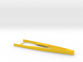 1/600 SMS Hindenburg Bow in Yellow Smooth Versatile Plastic