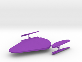 1/7000 Merian Class (Jointed) in Purple Smooth Versatile Plastic