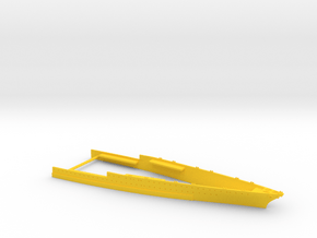 1/700 USS South Dakota (1920) Bow Waterline in Yellow Smooth Versatile Plastic