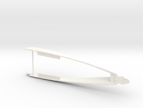 1/700 RN Giulio Cesare Bow Waterline in White Smooth Versatile Plastic