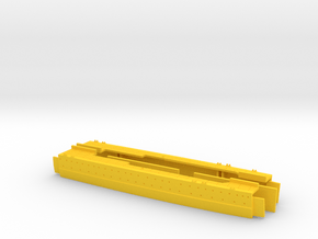 1/600 Lexington Class Midships Waterline in Yellow Smooth Versatile Plastic