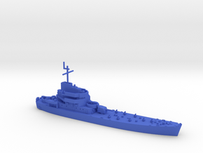1/600 USS Carronade IFS-1 in Blue Smooth Versatile Plastic