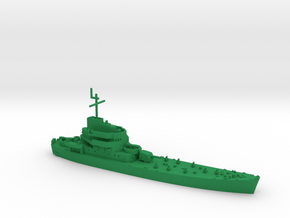 1/600 USS Carronade IFS-1 in Green Smooth Versatile Plastic