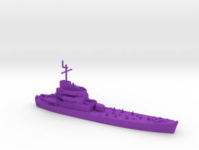 1/600 USS Carronade IFS-1 in Purple Smooth Versatile Plastic