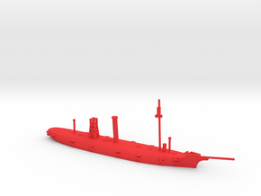 1/700 USS Galena in Red Smooth Versatile Plastic