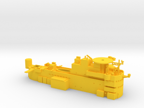 1/350 HMS Victorious Island (1964) in Yellow Smooth Versatile Plastic