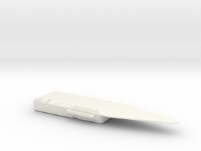 1/600 Carrier Frunze (Poltava) Flight Deck Front in White Smooth Versatile Plastic