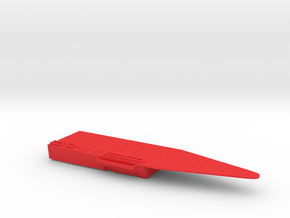 1/600 Carrier Frunze (Poltava) Flight Deck Front in Red Smooth Versatile Plastic