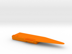 1/600 Carrier Frunze (Poltava) Flight Deck Front in Orange Smooth Versatile Plastic