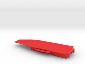 1/600 Carrier Frunze (Poltava) Flight Deck Rear in Red Smooth Versatile Plastic