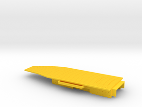 1/600 Carrier Frunze (Poltava) Flight Deck Rear in Yellow Smooth Versatile Plastic