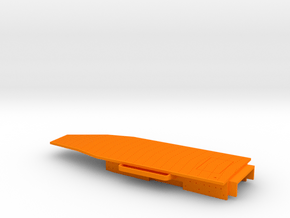1/600 Carrier Frunze (Poltava) Flight Deck Rear in Orange Smooth Versatile Plastic