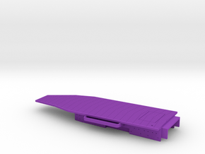 1/600 Carrier Frunze (Poltava) Flight Deck Rear in Purple Smooth Versatile Plastic