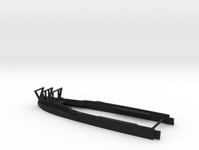1/600 Carrier Frunze (Poltava) Stern Waterline in Black Smooth Versatile Plastic