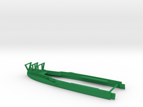 1/600 Carrier Frunze (Poltava) Stern Waterline in Green Smooth Versatile Plastic