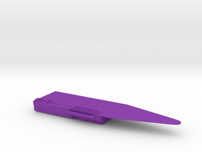 1/700 Carrier Frunze (Poltava) Flight Deck Front in Purple Smooth Versatile Plastic