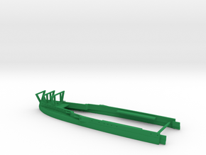 1/700 Carrier Frunze (Poltava) Stern Waterline in Green Smooth Versatile Plastic